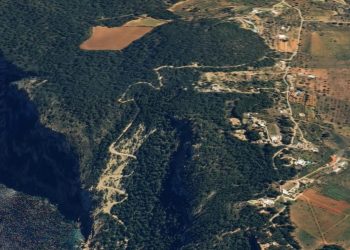 Zona del rescate. Foto: Bombers d'Eivissa
