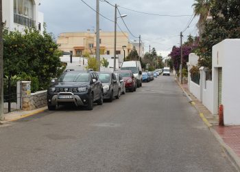 Imagen de la calle Canari de Jesús. Foto: Ayuntamiento de Santa Eulària