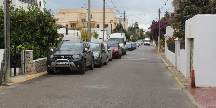 Imagen de la calle Canari de Jesús. Foto: Ayuntamiento de Santa Eulària