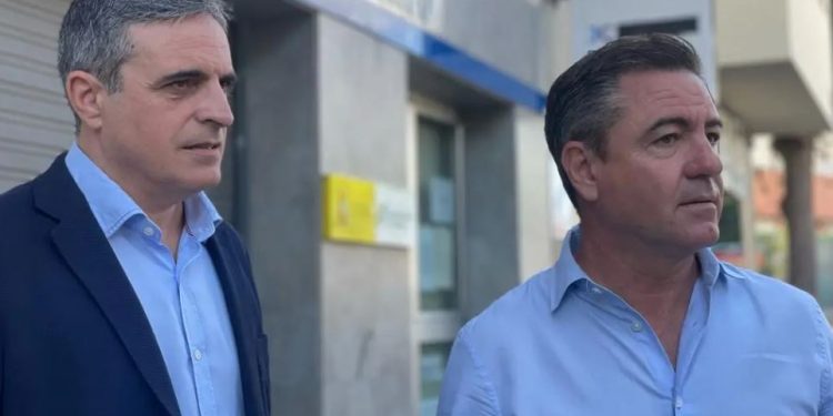 José Vicente Marí Bosó y Miguel Jerez. Foto: Partido Popular de Ibiza