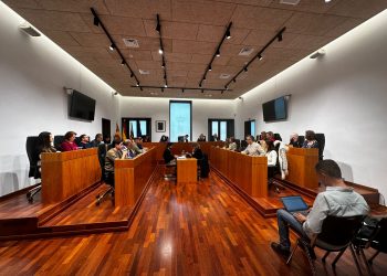 Pleno celebrado hoy. Foto: Ayuntamiento de Ibiza