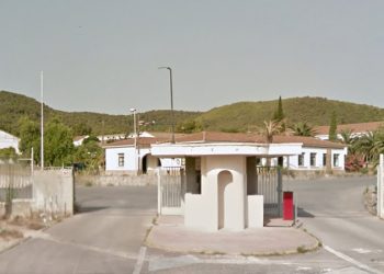 Acceso al recinto de sa Coma.