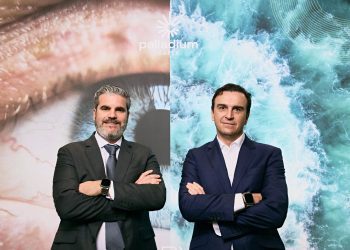 Jesús Sobrino y Abel Matutes, en Fitur, donde han presentado las cuentas y novedades de Palladium.