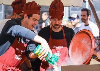 Arroz de matanzas, una de las actividades de las fiestas de Sant Antoni
