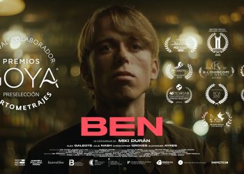 Cartel del cortometraje 'Ben'.
