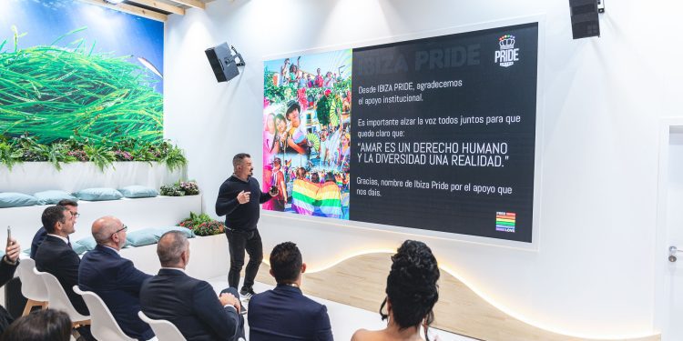 Presentación de la nueva edición de Ibiza Pride en Fitur. Foto: Ibiza Pride