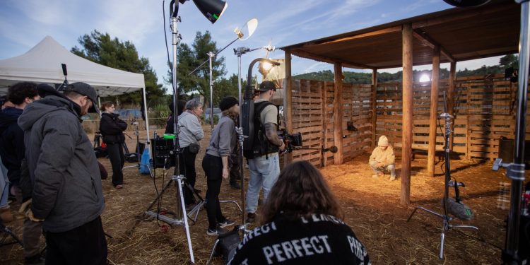 Rodaje en Ibiza de 'Boliche' de Helher Escribano.