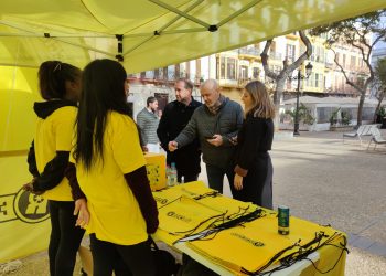 Presentación del nuevo sistema. Foto: Ayuntamiento de Ibiza