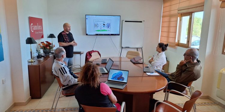 Imagen de archivo de un curso de formación impartido por la Cámara de Comercio. Foto: Cámara de Comercio de Formentera
