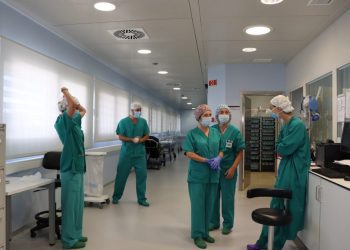 Imagen de archivo de personal sanitario.