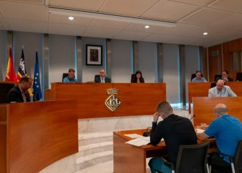 Imagen de archivo de un pleno del Consell. Foto: Consell de Ibiza