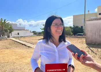 Raquel Guasch, en su etapa de consellera de Formentera.