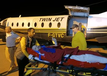 Evacuación de Toni Vingut.