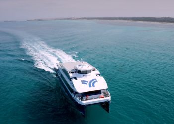 Imagen de un barco de la naviera. Foto: Trasmapi.
