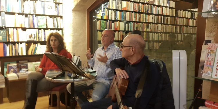 Helena Tur, Javier Serapio y Joan Murenu.