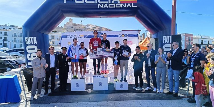 Podio de la carrera. Ibiza Foto Design: