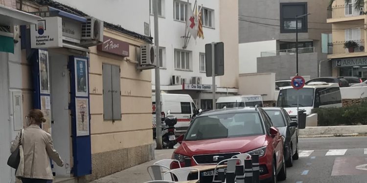 Administración de lotería de la calle Canarias de Ibiza. Foto Noudiari