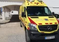 Una ambulancia del 061 en Formentera.