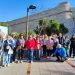 Foto de grupo de las personas asistentes a la excursión por Dalt Vila.
