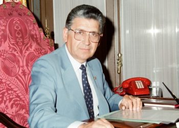 El expresidente del Parlament Jeroni Albertí. Foto: Parlament balear