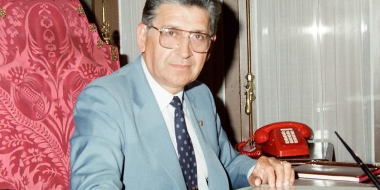 El expresidente del Parlament Jeroni Albertí. Foto: Parlament balear