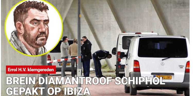 Imagen de De Telegraaf con la que ilustran la noticia de la detención. Foto: De Telegraaf