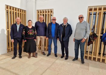 Portavoces de la Plataforma que busca soluciones urgentes al tratamiento de residuos en Ibiza.