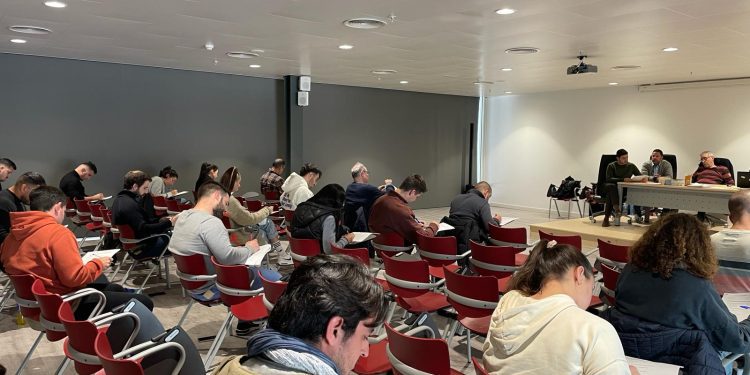 Un momento de la prueba que se realiza esta tarde. Foto: Ayuntamiento de Ibiza