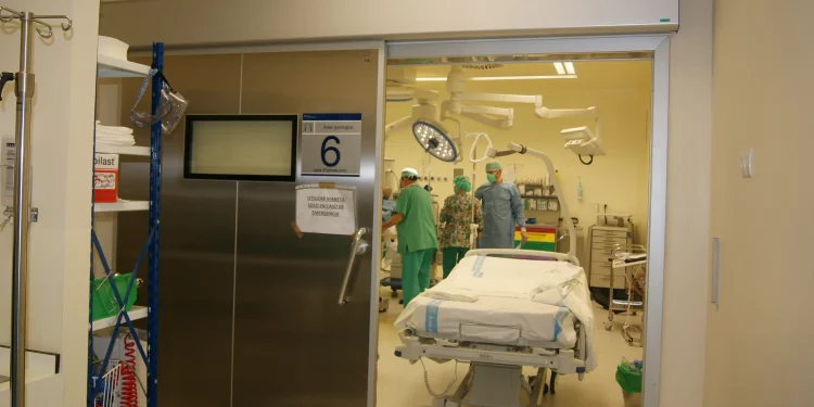 Un quirófano del hospital Can Misses de Ibiza.