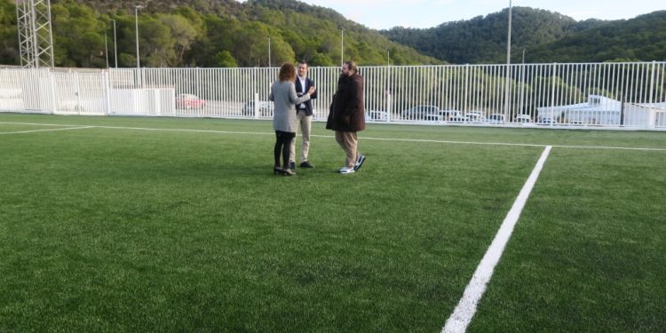 Campo de fútbol de Can Coix.