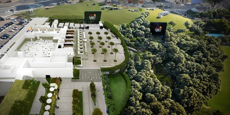 Imagen virtual de cóm será Space Italia. Imagen Space