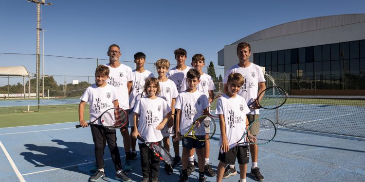 Equipo de tenis de la Peña Deportiva de Santa Eulària