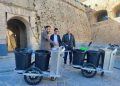 Presentación de unos nuevos carros de limpieza en Ibiza de Valoriza en 2024. Foto: Ayuntamiento de Ibiza