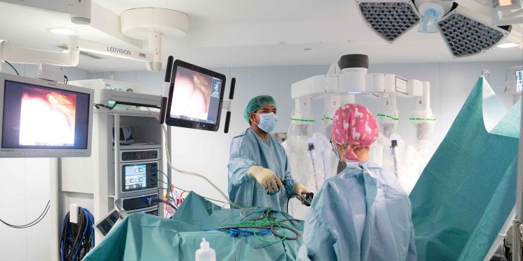 Imagen de una intervención. Foto: Grupo Policlínica
