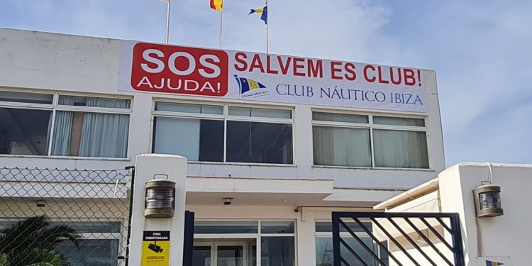 Imagen de archivo de la fachada del Club Náutico Ibiza, antes de que pasara a manos del actual gestor.