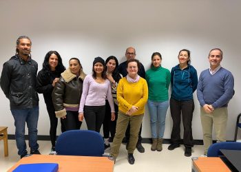 Imagen de algunos participantes en el programa junto a José Manuel Alcaraz. Foto: Consell Insular de Formentera