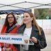 Marga Prohens, en la comparecencia tras la colocación de la primera piedra del centro de salud de Pollença. Foto: Govern balear