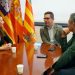 La consellera de Vivienda, Marta Vidal, el alcalde de Ibiza, Rafael Triguero, y el concejal de Urbanismo, Juan Flores. Foto: Govern balear