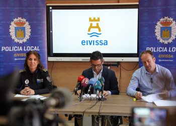 Un momento de la presentación del balance de actuaciones de 2023. Foto: Ayuntamiento de Ibiza