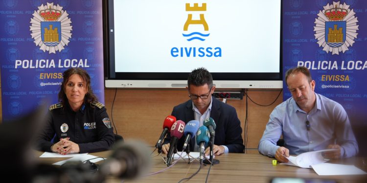 Un momento de la presentación del balance de actuaciones de 2023. Foto: Ayuntamiento de Ibiza