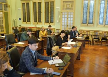 Sesión de la Comisión de Turismo, Comercio, Trabajo, Cultura y Deportes, durante la cual se ha aprobado la proposición no de ley. Foto: Parlament balear