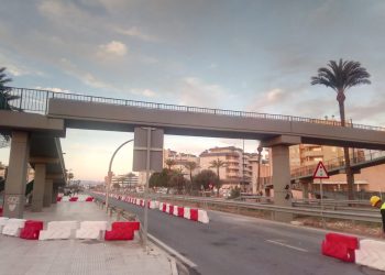 El puente, reabierto de nuevo. Foto: Consell de Ibiza