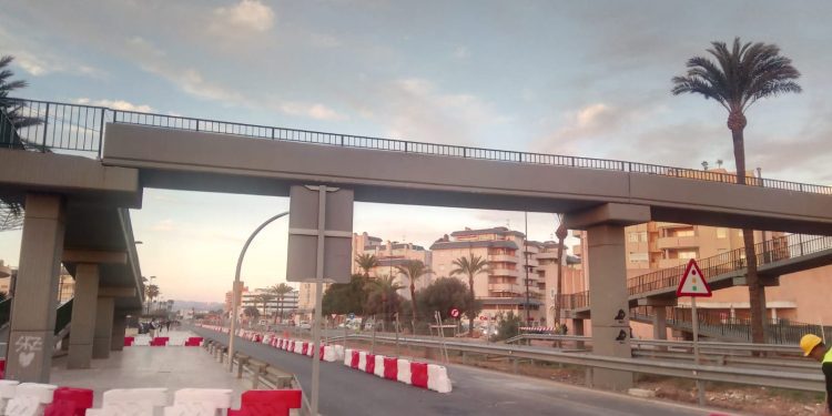 El puente, reabierto de nuevo. Foto: Consell de Ibiza