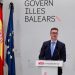 El portavoz del Govern, Toni Costa. Foto: Govern balear