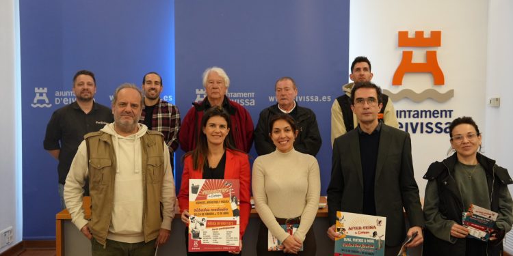 Presentación de las nuevas iniciativas gastronómicas. Foto: Ayuntamiento de Ibiza