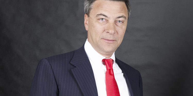Andrei Akimov, presidente de Gazprombank (GPB)en una imagen corporativa.