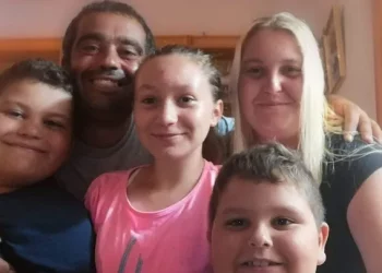 La familia de Abraham y Alejandra, en la foto que han compartido en la plataforma de recaudación de fondos Gofundme.