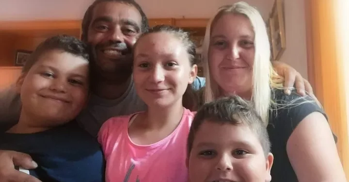La familia de Abraham y Alejandra, en la foto que han compartido en la plataforma de recaudación de fondos Gofundme.