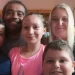 La familia de Abraham y Alejandra, en la foto que han compartido en la plataforma de recaudación de fondos Gofundme.