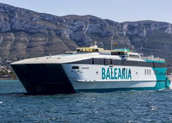 Fast ferry Cecilia Payne. Foto: Baleària
